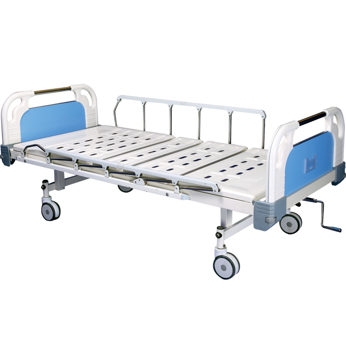 手动双摇护理床