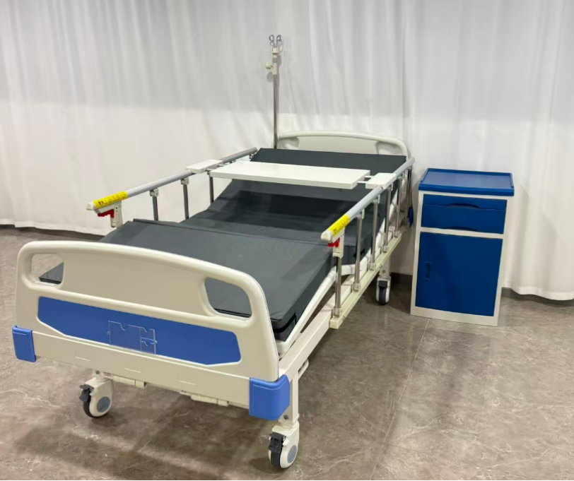 手摇式三折病床
